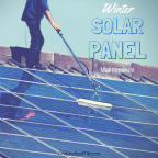 Winter Solar Panel Maintenance